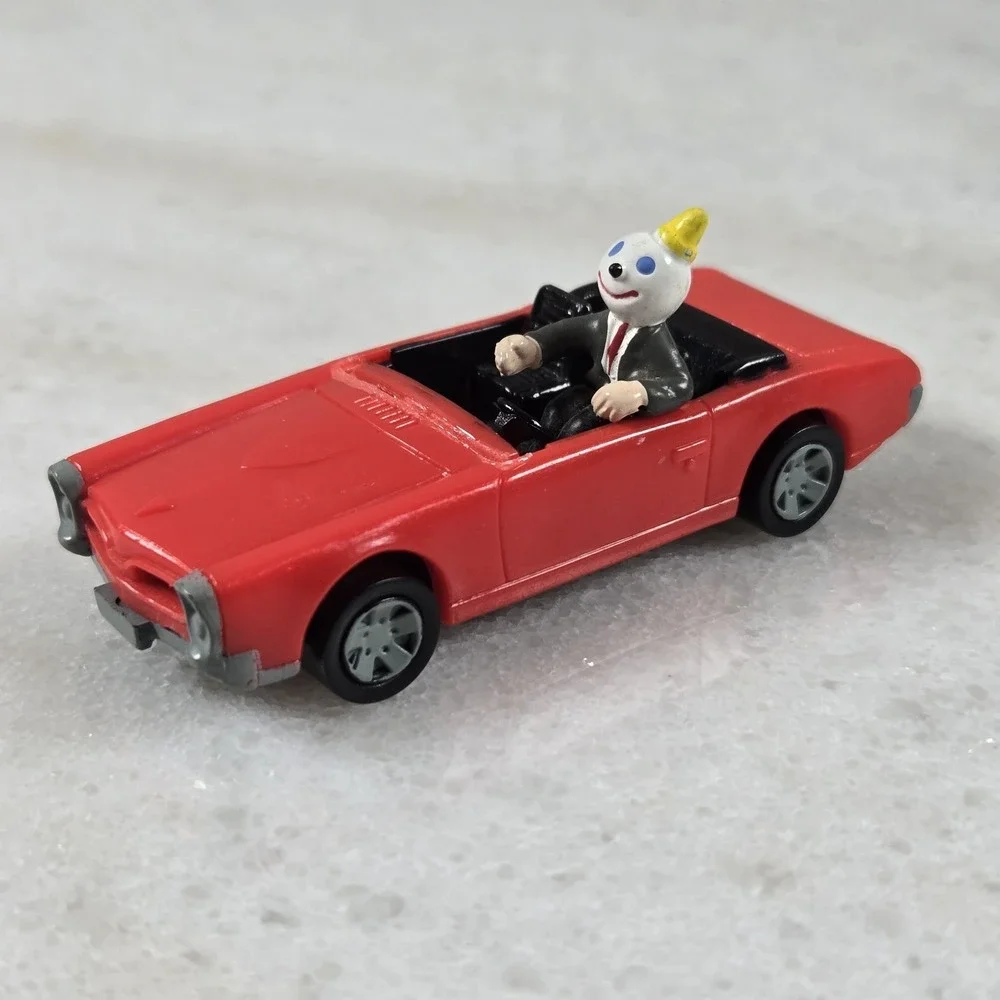 VTG 1998 Jack in the Box Red Pontiac GTO‎ Convertible Figure - Jack's Vehicles